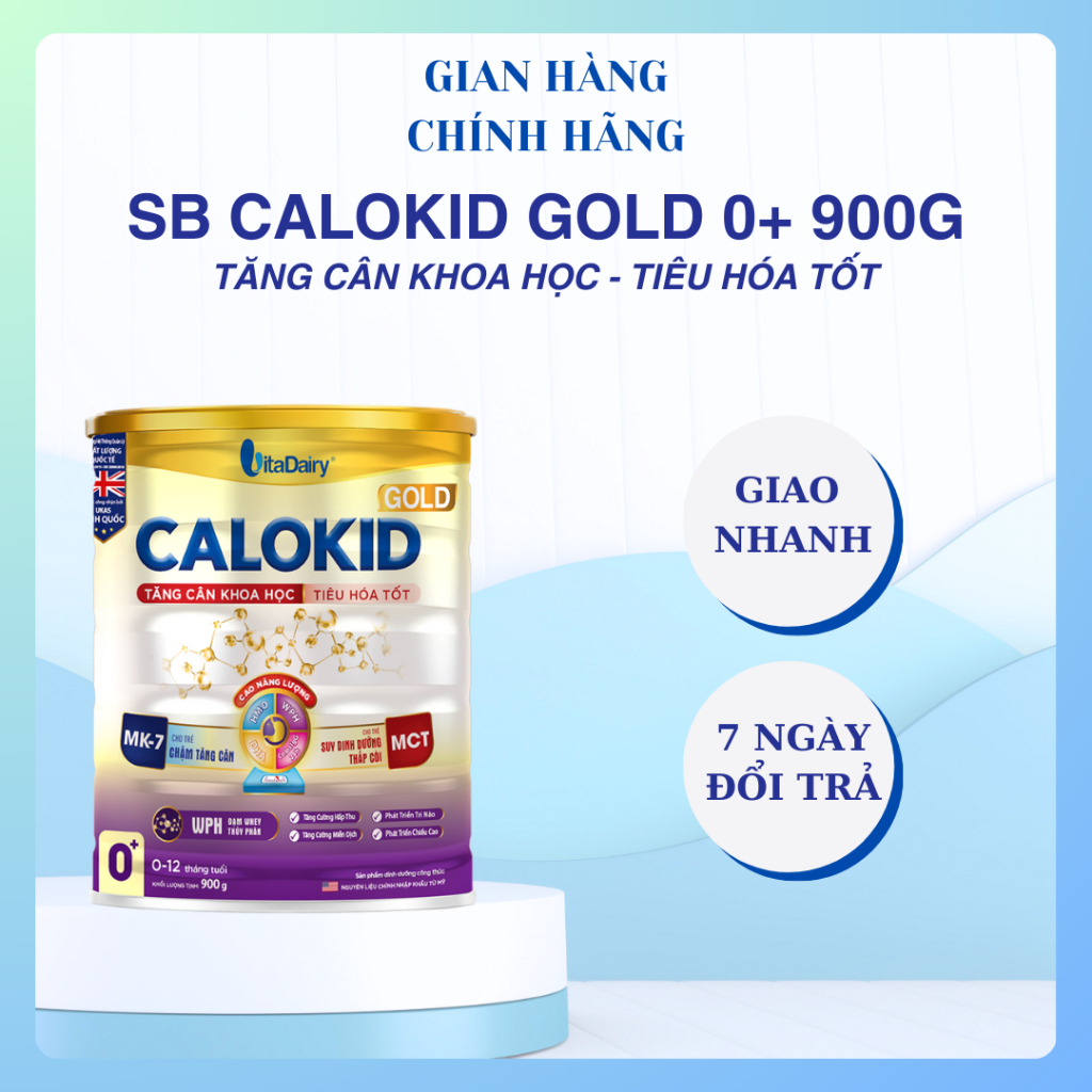 Sữa bột Calokid Gold 0+ 900g