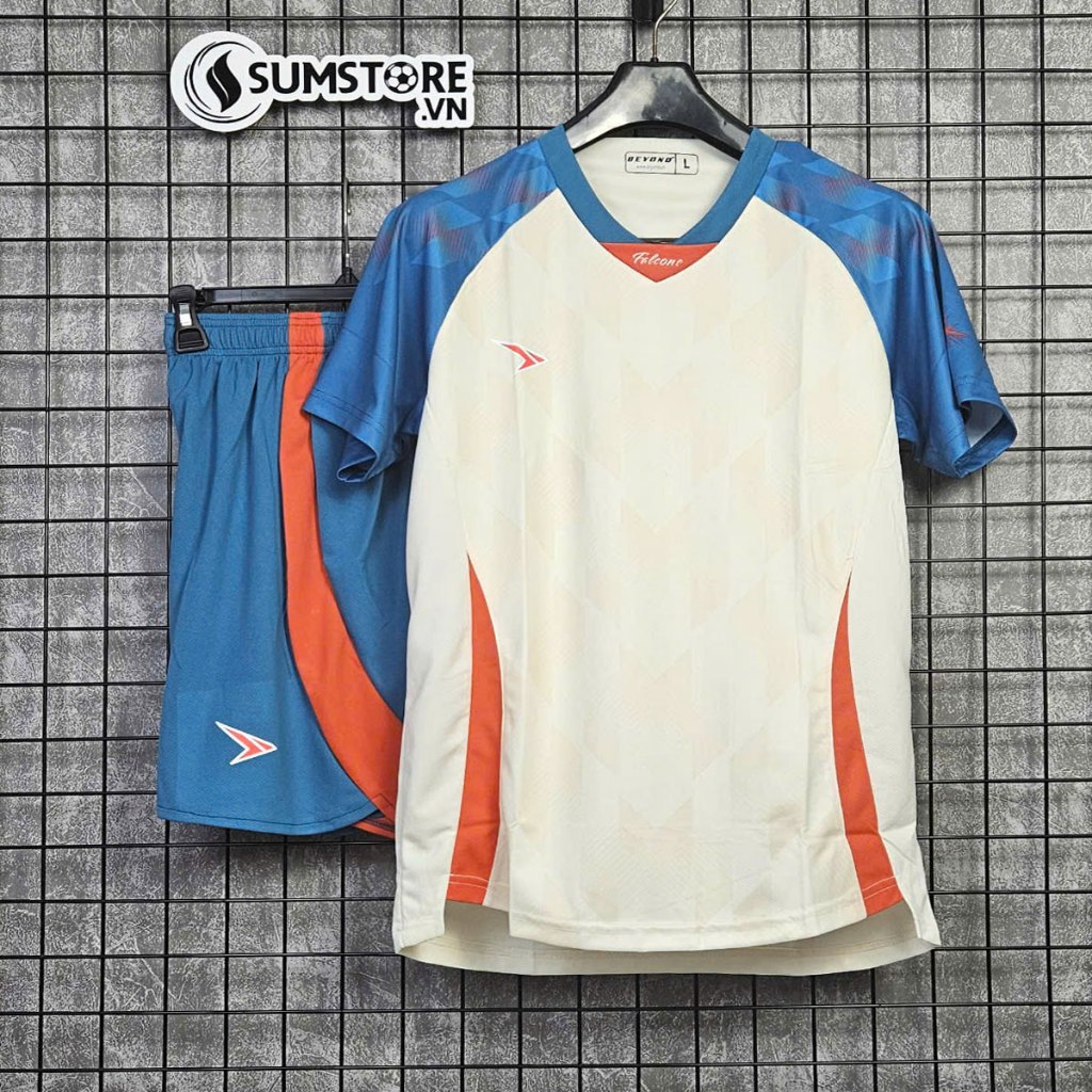 Bộ Đồ Thể Thao Beyono Falcons Màu Kem - Đồ Thể Thao Thấm Hút Mồ Hôi