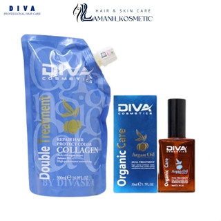 Kem Ủ Tóc Collagen Diva Phục Hồi Tóc Mềm Mượt Hương Thơm Nước Hoa