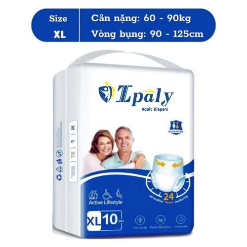 Bỉm quần người già IPALY/ Epoly đảm bảo chất lượng giá rẻ Gói trải nghiệm M10-L10-XL10