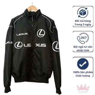Áo Khoác Dù Nam Nữ 2 lớp in Áo khoác dù biker racing in LEXUS form rộng cá tính năng động đi phượt thể thao