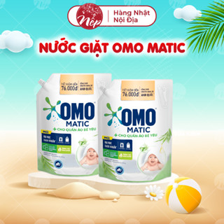 Nước giặt OMO em bé 1.8kg 2.8kg 3.6kg dịu nhẹ sạch khuẩn - nepshop1