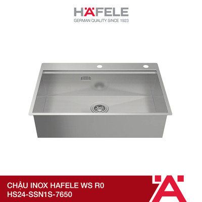 Chậu Inox Hafele WS R0 HS24-SSN1S-7650 567.20.627