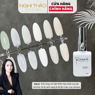 Sơn gel trắng sữa RAMYLA Nghi Thảo