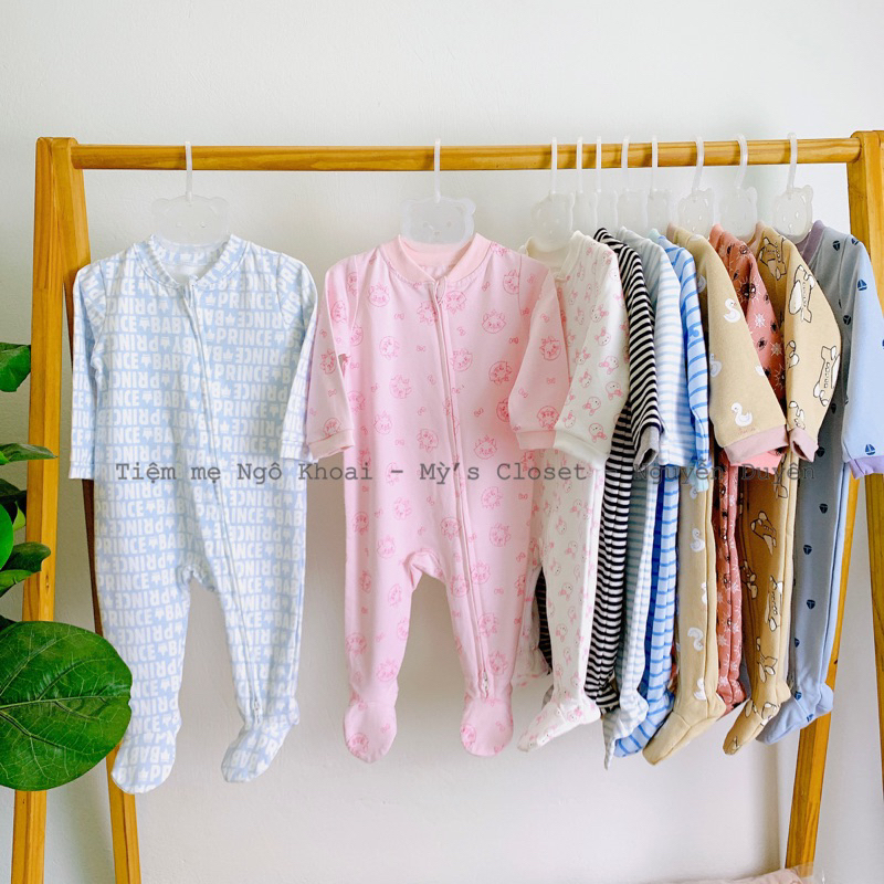 [MD136] CASTRO Sleep suit chất liệu nỉ bông xuất xịn cho bé