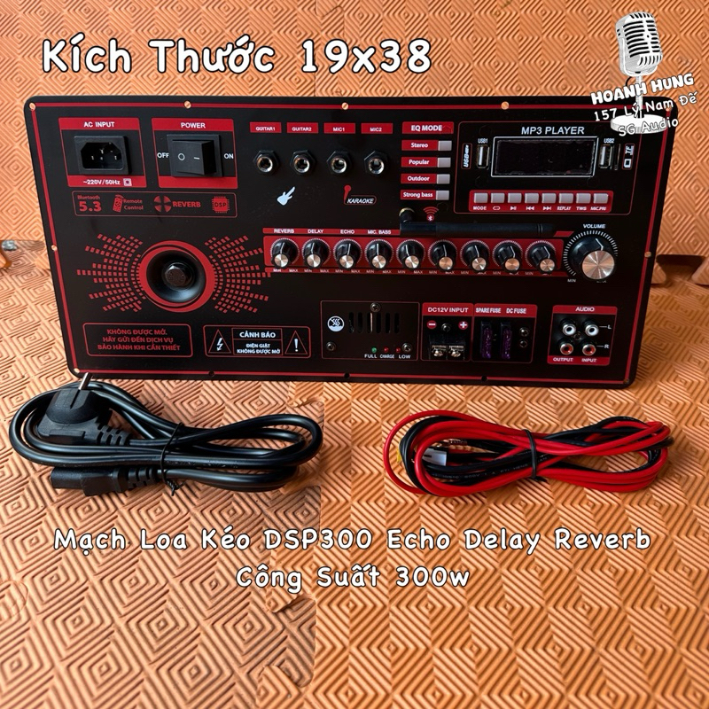 Mạch Loa Kéo DSP 300 / Kích Thước 19x38 / Giá 1 Cái