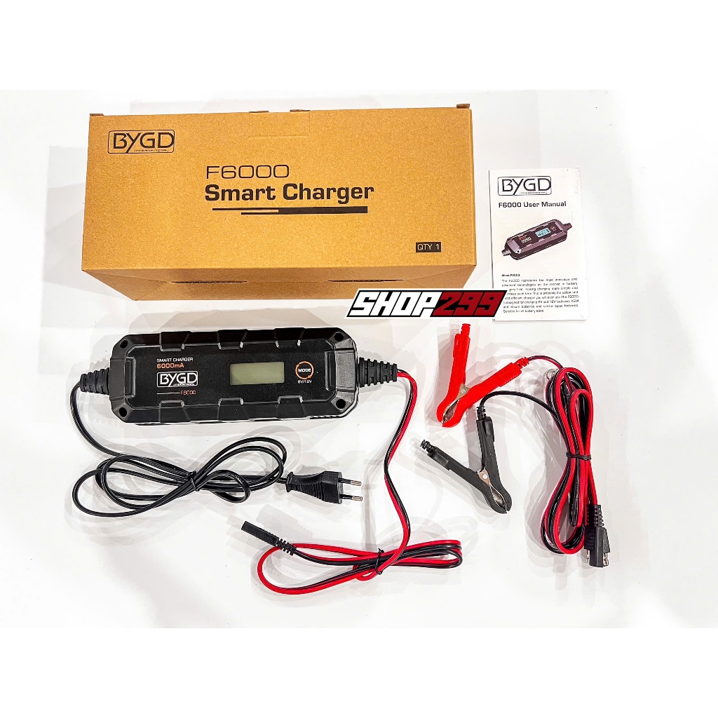BỘ SẠC DƯỠNG BÌNH THÔNG MINH F6000 (DÙNG CHO XE MÁY VÀ Ô TÔ)