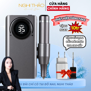 Máy mài móng tích điện cầm tay Jeliva NGHI THẢO