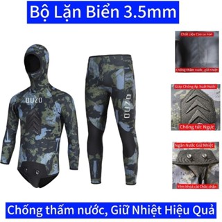 Bộ Lặn Biển Cao Su Non,Bộ Lặn Biển 3.5mm Cao Su Non Chống Thấm Nước Giữ Nhiệt Hiệu Quả Cao