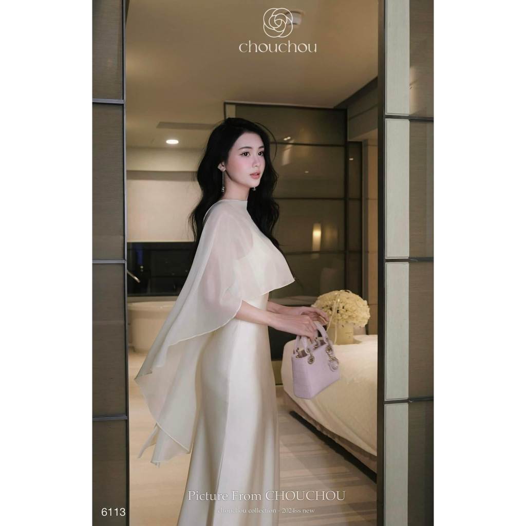 Đầm Lụa Bigsize Nista Có Mút Dáng Đuôi Cá Kèm Áo Choàng Tơ Sang Trọng Bigsize Từ 55 Đến 90 Ký PhTh03 | BigBuy360 - bigbuy360.vn