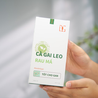 COMBO 3 Hộp Trà Cà Gai Leo Túi Lọc - Trà Thải Độc Gan Cà Gai Leo Rau Má Tâm Đạo - mát gan, thanh lọc cơ thể Hộp 30 túi