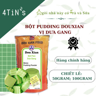Bột Pudding Douxian Trứng/ Socola/ Dưa Lưới - Chiết Lẻ