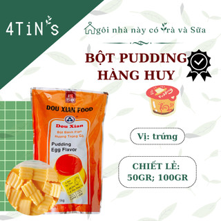 Bột Pudding Douxian Trứng/ Socola/ Dưa Lưới - Chiết Lẻ