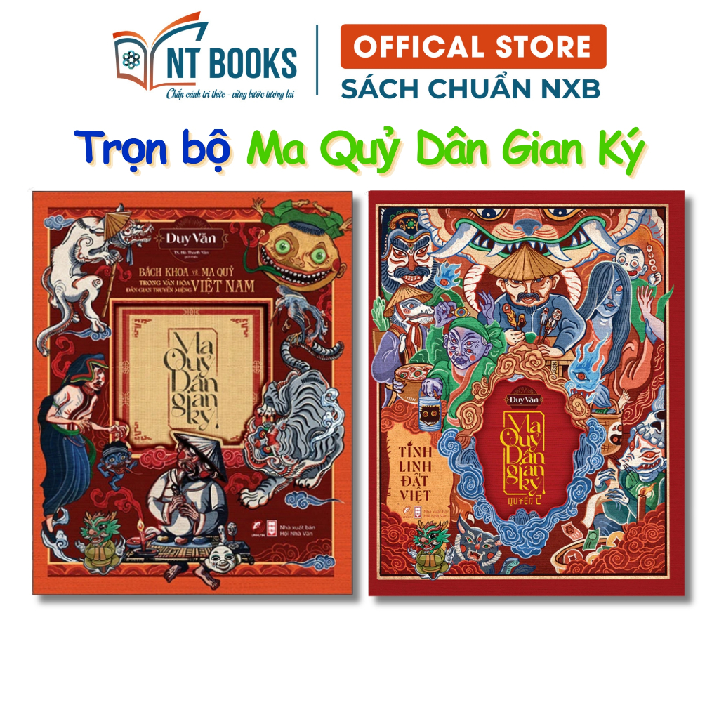 Sách - Ma Quỷ Dân Gian Ký - Combo 2 Tập ( Tặng Kèm Bookmark ) - LLB