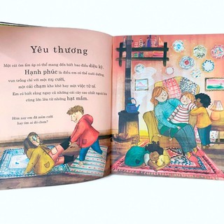 Sách cho bé - Combo 2 cuốn HẠNH PHÚC - Sách tranh dành cho bé