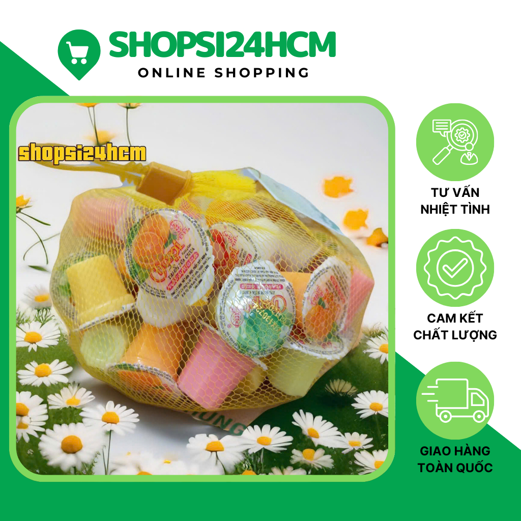 Thạch Sữa Chua Chapi Đức Hạnh Túi Lưới 900G