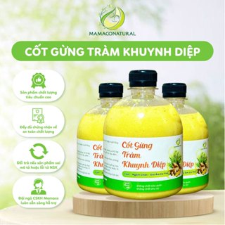 [ COMBO 3 HỦ ] Cốt Gừng Tràm Khuynh Diệp Tắm Nguyên Liệu Thiên Nhiên, Kháng Khuẩn, Giữ Ẩm Ngâm Chân Hiệu Quả 500ML