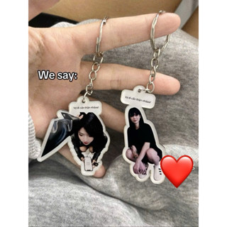 Móc khoá ghi lời nhắn theo yêu cầu làm quà tặng AC GIFT