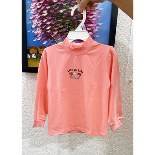 4-8Y Áo cổ 3 phân bé trai, bé gái chất cotton co giãn 4 chiều CHIU CHIU 14-28kg