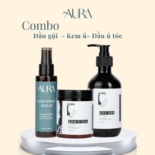 Combo Phục Hồi Hư Tổn Tóc Aura