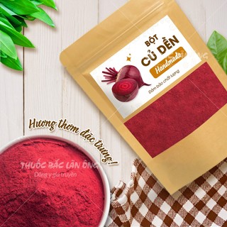 Bột củ dền 100g, củ dền đỏ nguyên chất, bột rau củ ăn dặm, pha uống, tạo màu thực phẩm, giàu chất xơ