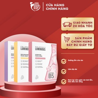 [Hộp 10 Miếng] Mặt Nạ Giấy Dưỡng Ẩm, Làm Dịu Da, Hỗ Trợ Dưỡng Sáng Colorkey Facial Mask 25ml