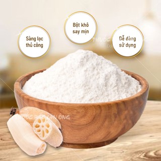 Bột củ sen nguyên chất 500g (Giàu dinh dưỡng, hỗ trợ giảm cân)
