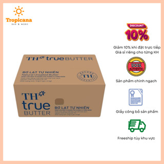  Bơ lạt tự nhiên TH True Butter - Thùng 5kg 