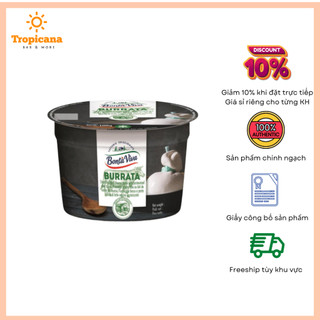Phô Mai Burrata Bonta Viva Đông Lạnh - Hộp 100g