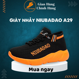 Giày nhảy nữ Niubadao mã A29 giày thể thao, giày chạy bộ chuyên nghiệp đế cao su non, thoáng khí