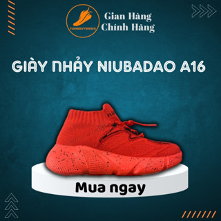 Giày thể thao chạy bộ Niubadao mã A16 giày thể thao chuyên nghiệp, giày nhảy đế cao su non, êm ái