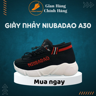 Giày thể thao, giày chạy bộ nam nữ Niubadao mã A30 giày nhảy shuffle dance, đế cao su non, êm ái
