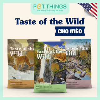 Thức Ăn Hạt Cho Mèo Taste of the Wild Các Loại, Túi 500g / 2kg