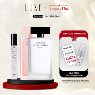 Nước Hoa Nữ chính hãng Narciso Trắng, Hồng LUXE Perfume mùi hương hương thơm quyến rũ