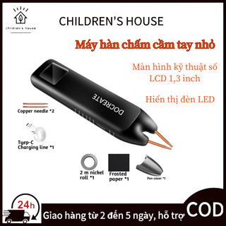 Máy hàn cell pin cầm tay,Máy hàn pin cầm tay,Máy hàn mạ kẽm 18650,Màn hình TFT 1.33 inch Bộ dụng cụ hàn pin lithium