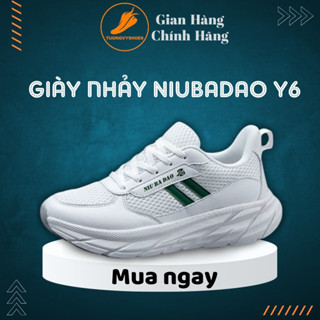 Giày thể thao Niubadao Y6 nam nữ chính hãng mẫu mới 2024, nhảy shuffle dance,zumba,aerobic,chạy bộ.