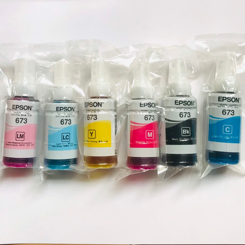 Mực in Epson 673 L805/ L800/ L1800/ L850 mã T673 hàng nhập khẩu