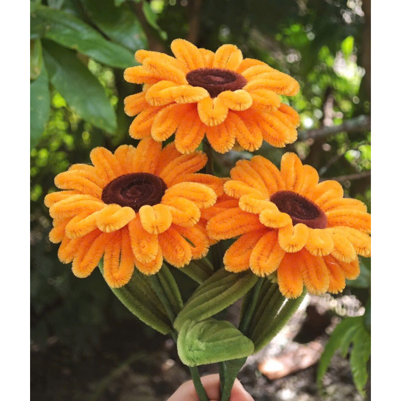 Cành hướng dương cánh nhiễn -TD Shop…