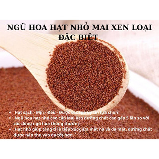 Ngũ Hoa Hạt Nguyên Chất Loại 1 Mai Xen - Mặt Nạ Đắp Mặt Hỗ Trợ Giảm & Ngừa Mụn Dưỡng Sáng Da