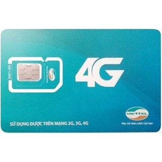 [SIM 0 ĐỒNG] SIM VIETTEL 4G (CHƯA KÍCH HOẠT) – SIÊU ƯU ĐÃI - MIỄN PHÍ NGHE GỌI HÀNG THÁNG