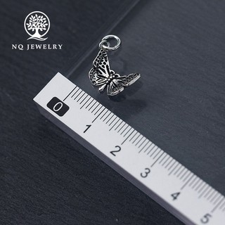 Charm S925 bướm nhỏ mặt treo