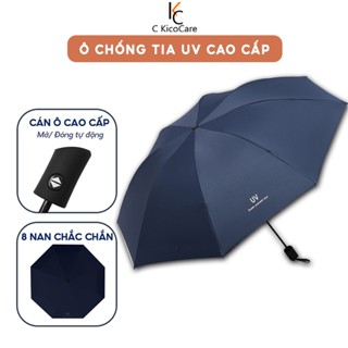 Ô Gấp Gọn Ckicocare Phủ Lớp Chống Tia UV, Dù Che Nắng, Che Mưa Ngoài Trời Đầm Tay Cao Cấp -ODUUV03