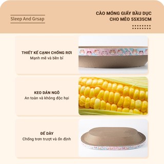 Các mẫu cào móng giấy cho mèo - đồ chơi cho mèo