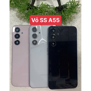 Vỏ Điện Thoại Samsung A55 5G / Full Bộ (Xương - Viền - Lưng - Kính Camera Sau - Khay Sim)