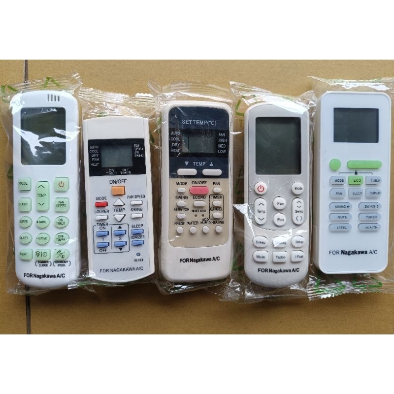 REMOTE MÁY LẠNH NAGAKAWA (mua giống remote đang dùng)