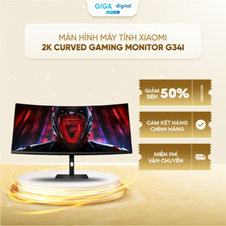 Màn hình máy tính Xiaomi 2K Curved Gaming Monitor G34i ELA5454EU 34 inch, độ phân giải 3440 × 1440px
