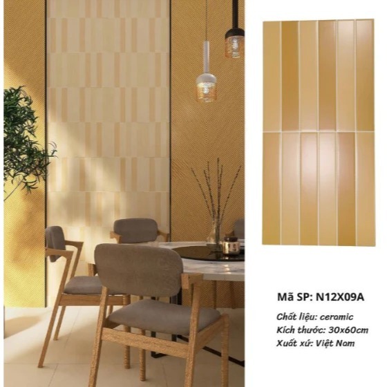 Gạch dán tường giả thẻ 30x60cm, gạch men ốp lát bếp 30x60cm, gạch ốp lát vệ sinh 300x600mm