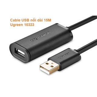 Cáp Nối Dài USB 2.0 ( 15M 10323 , 20m 10324 , 25m 10325 , 30m 10326 )   Ugreen - Có Chip Khuếch Đại