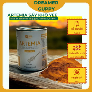 Artemia sấy khô Yee hộp 150ml (80g) - thức ăn cho cá cảnh- tặng kèm ống cho ăn nhỏ giọt