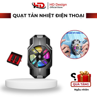 Quạt Tản Nhiệt Công Nghệ Sò Lạnh S3 - Quạt Tản Nhiệt Cho Điện Thoai - Làm Lạnh Cực Nhanh - Chính Hãng HD design